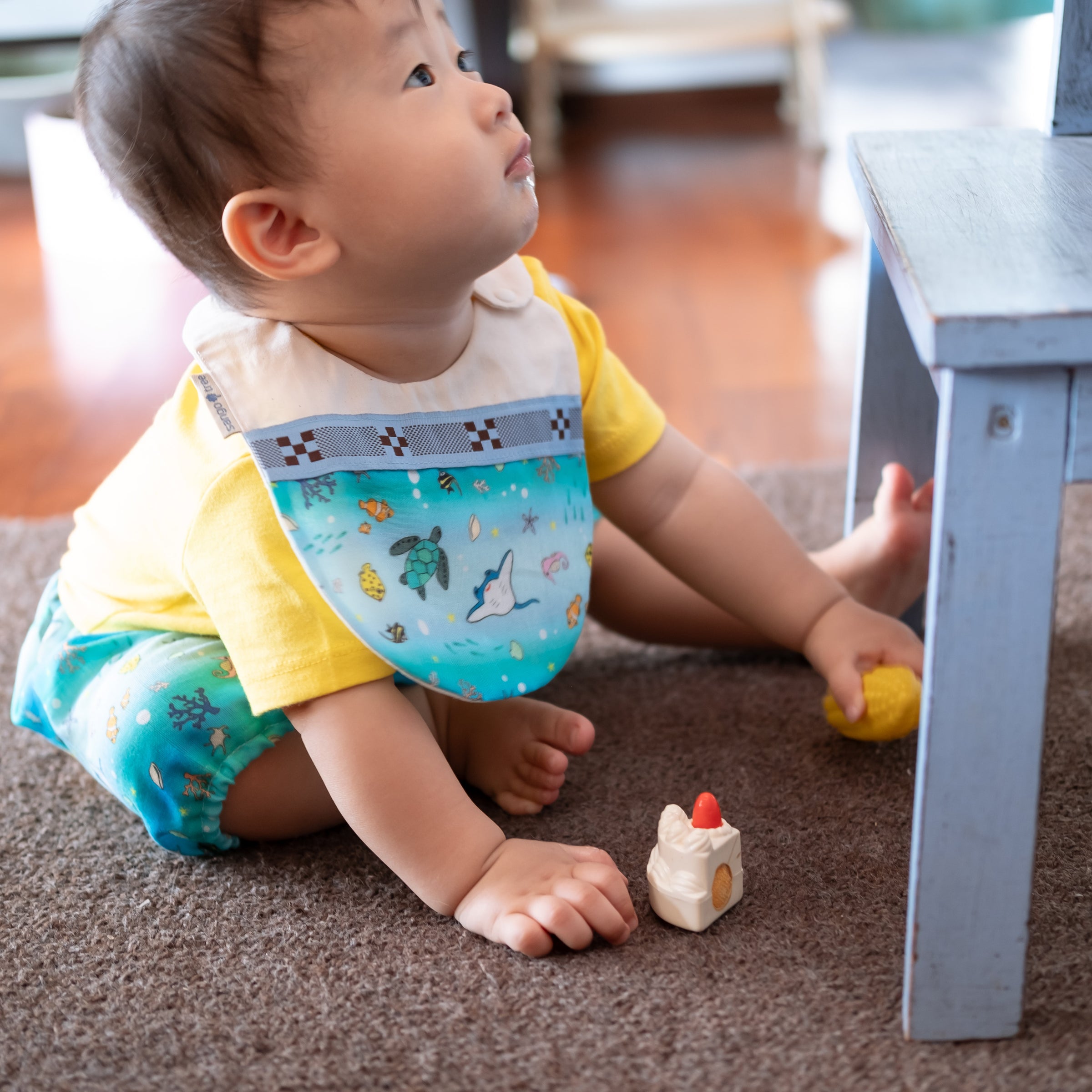 ダブルガーゼのミンサースタイ オリジナルプリント | Sango tree